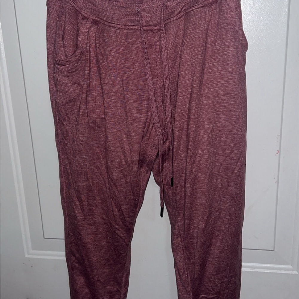 Maroon Jogger Pants